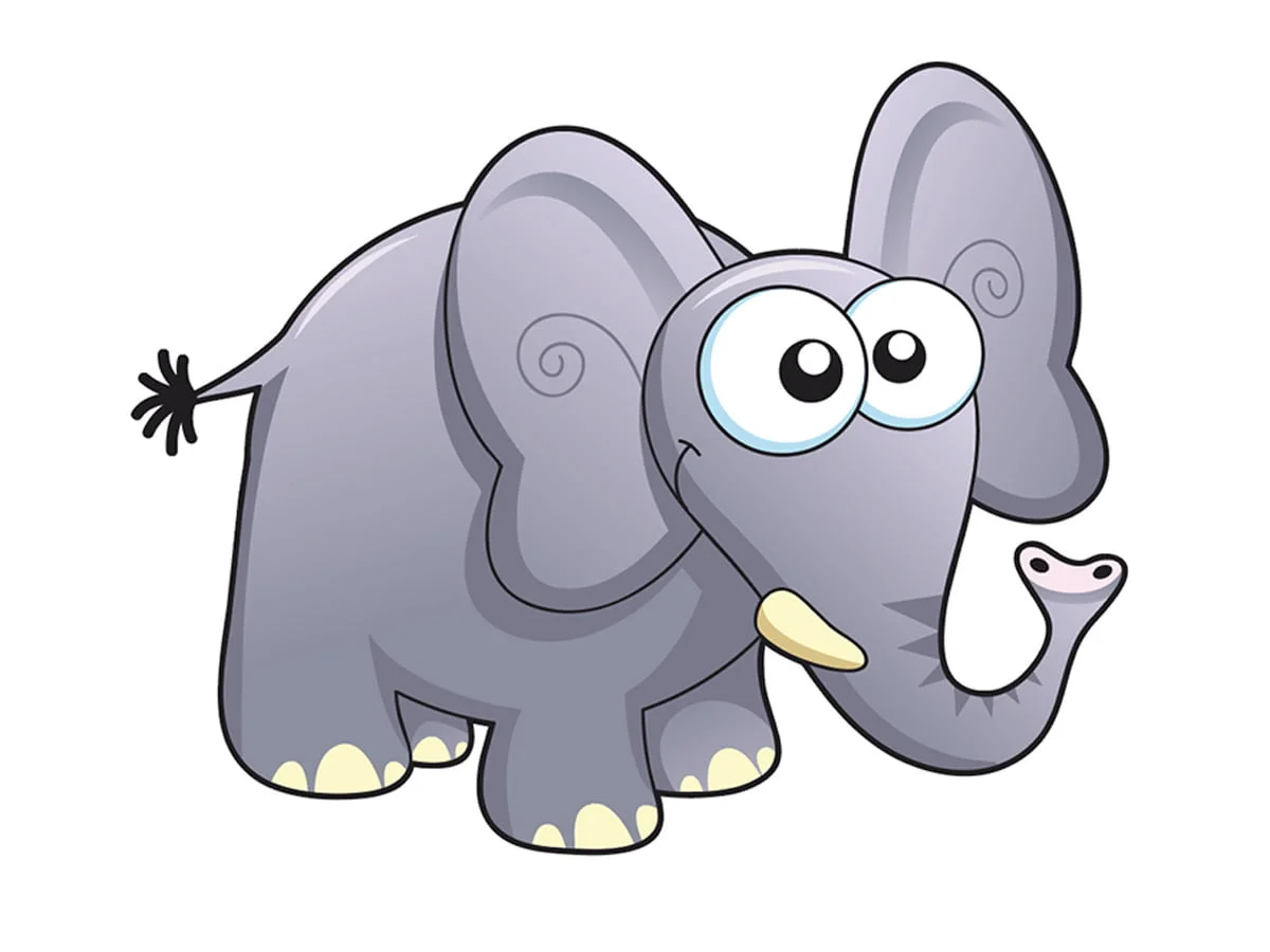 cartoon elephant ears